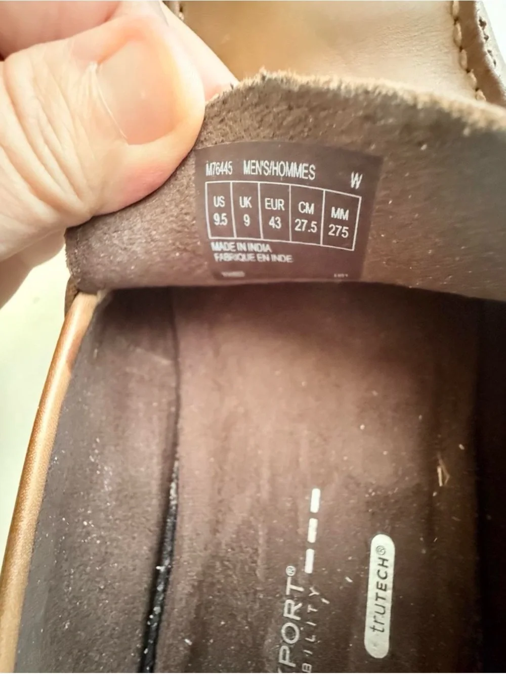 Rockport classic slip